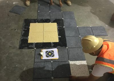 Tile floor installation in Houston TX