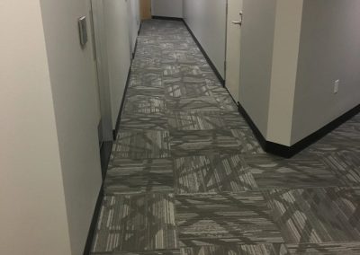 tile floor installation-pathway